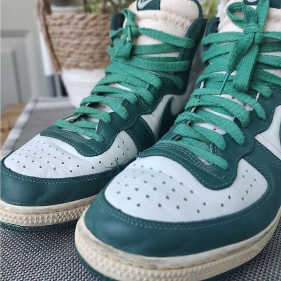 NIKE Terminator High Vintage Noble Green Size 14 - Picture 10 of 12
